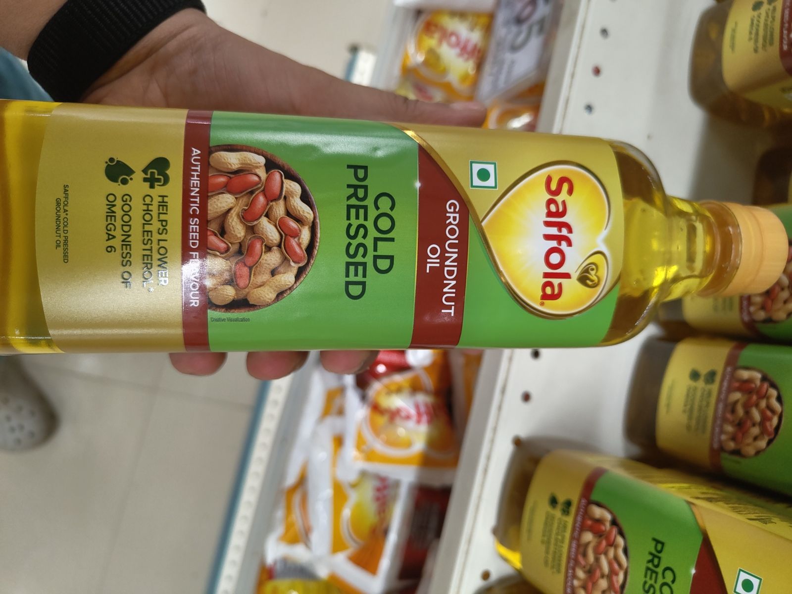 Cold Pressed Groundnut Oil pack