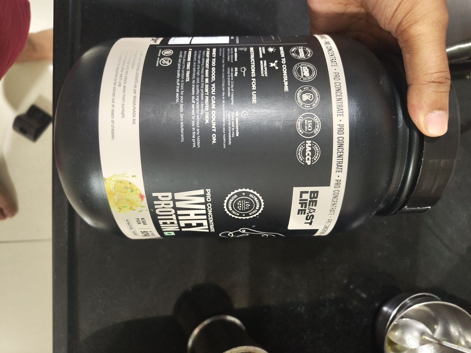 PRO CONCENTRATE WHEY PROTEIN pack