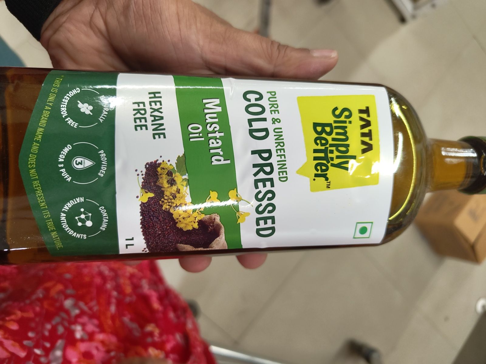 Mustard Oil pack