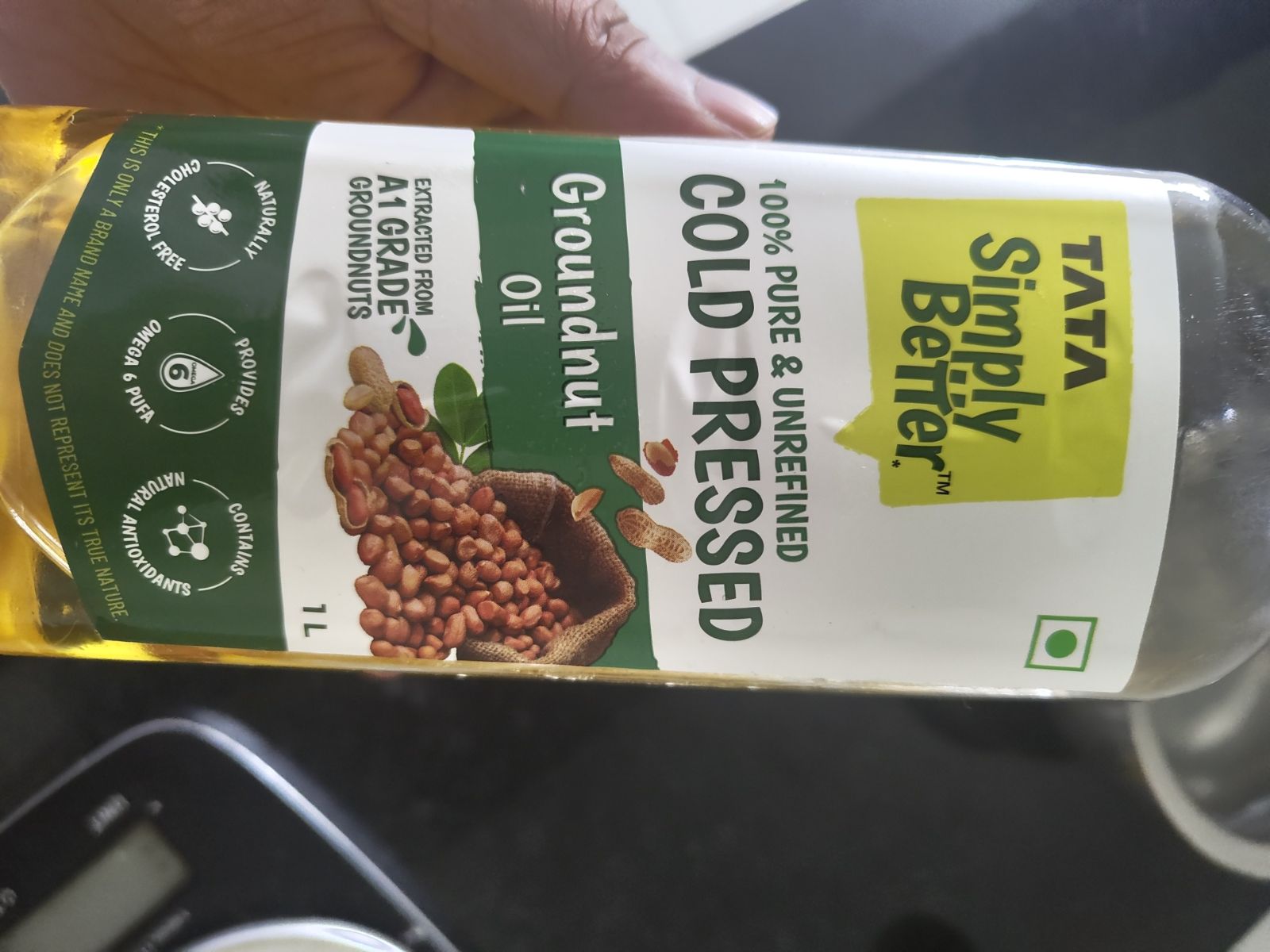 Groundnut Oil Cold Pressed pack