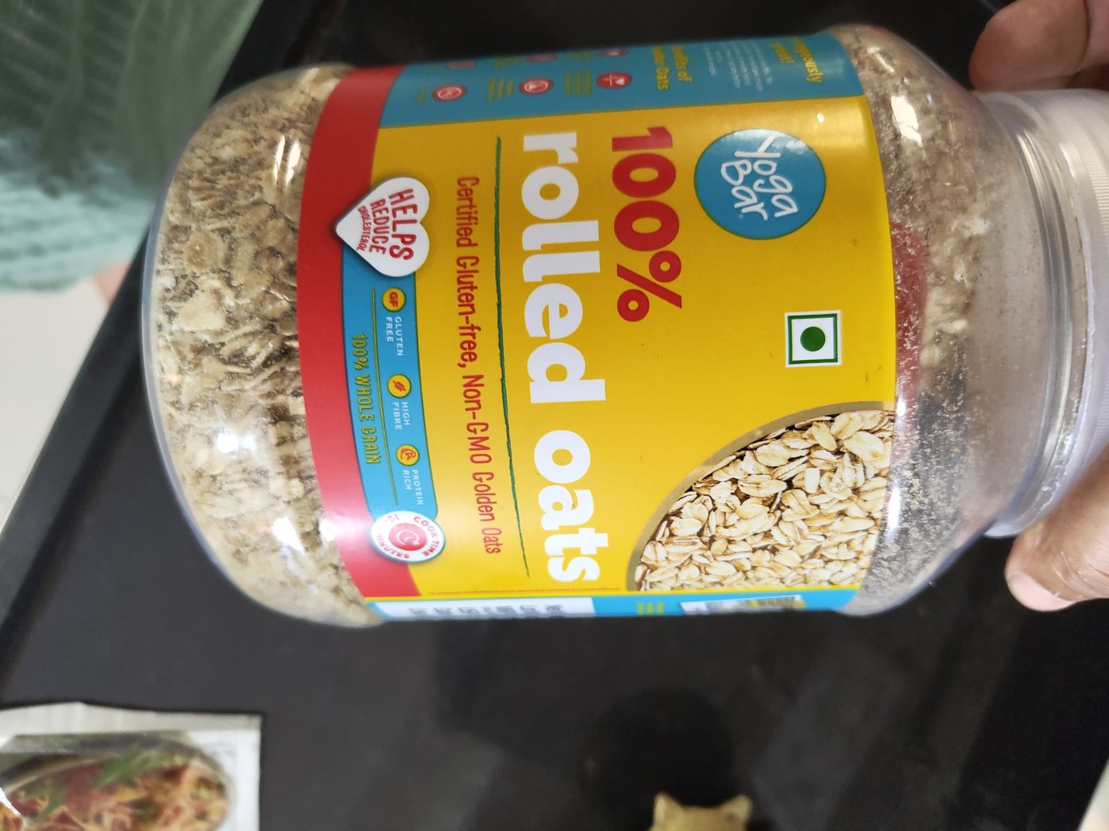 100% rolled oats pack