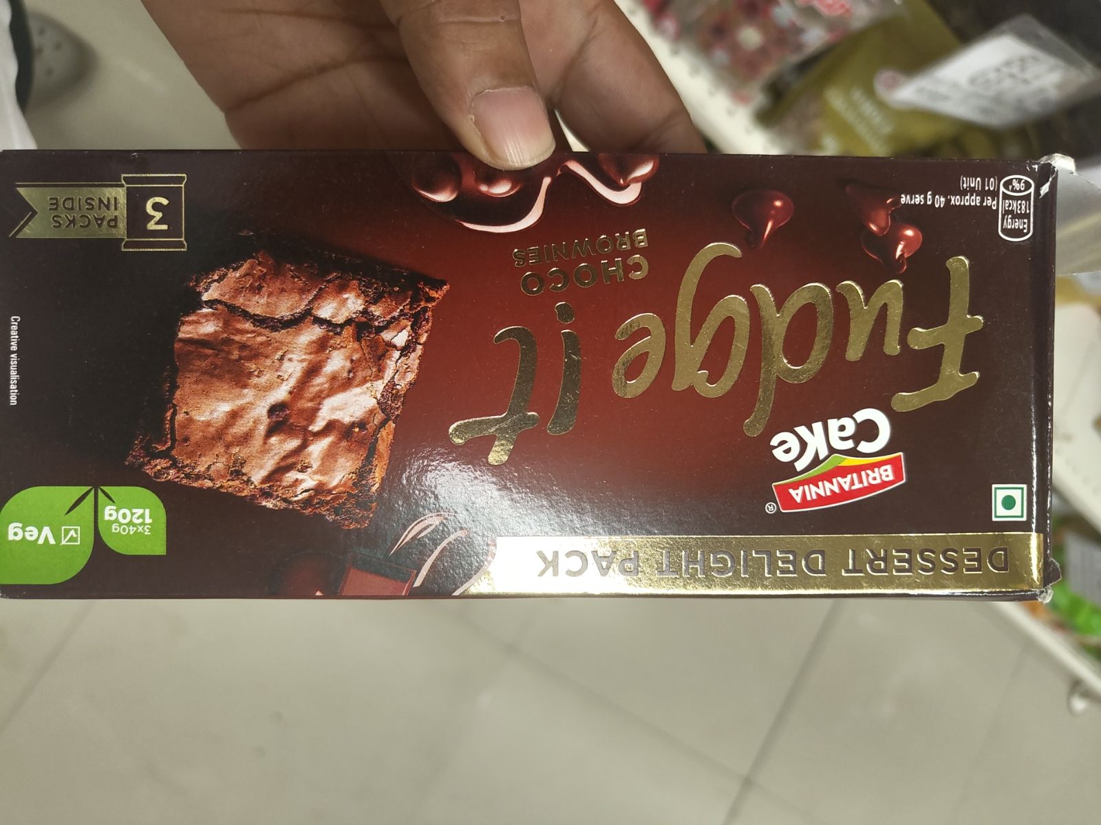 CHOCO BROWNIES pack