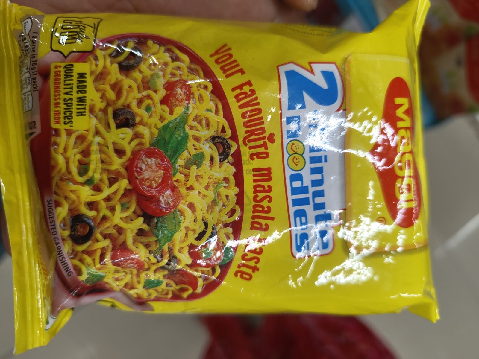 2 Minute Noodles Masala pack