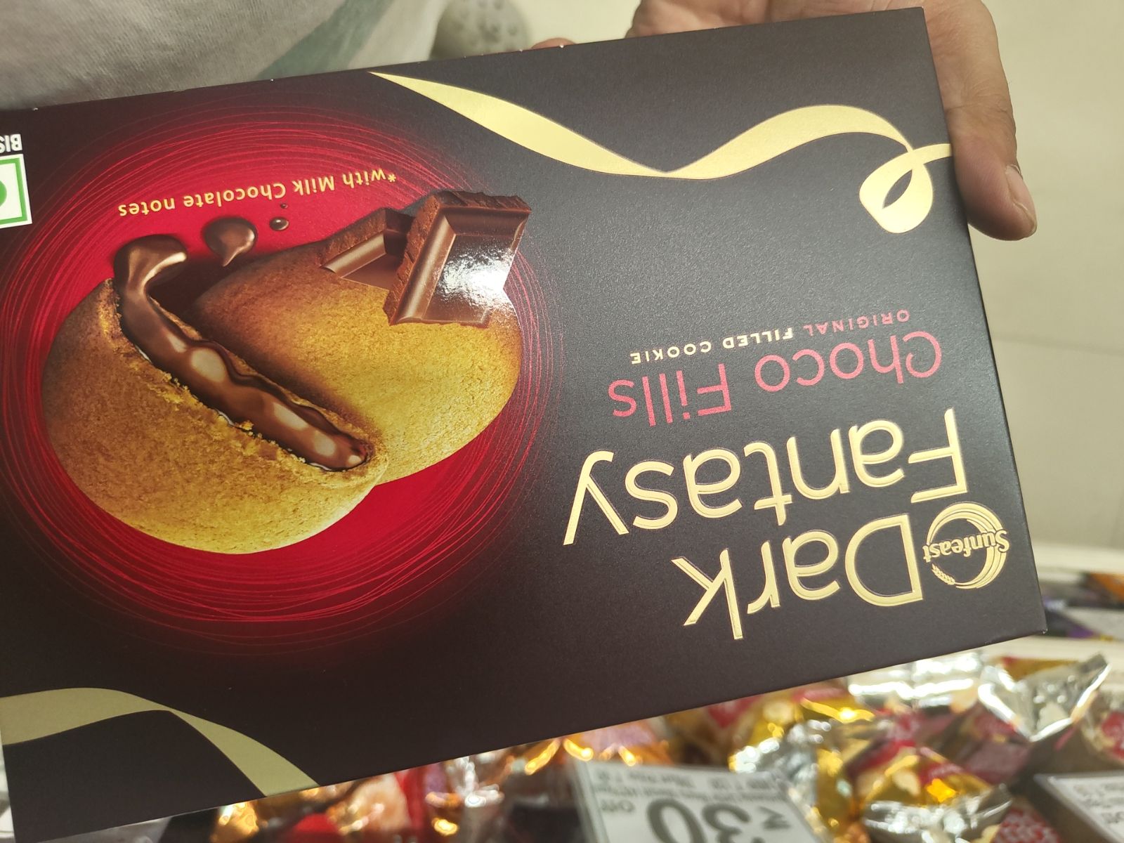 Choco Fills Original Filled Cookie pack