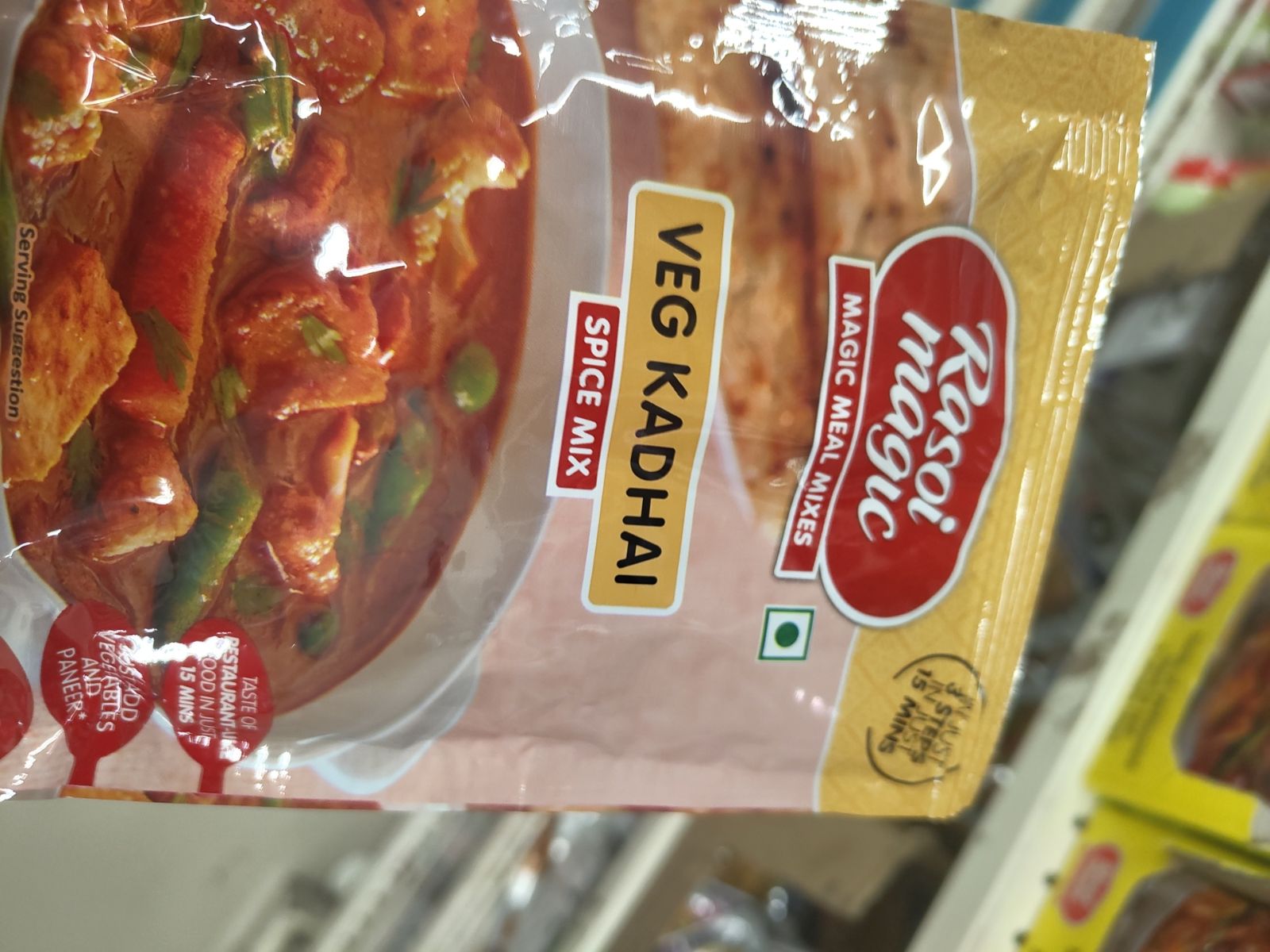 VEG KADHAI SPICE MIX pack