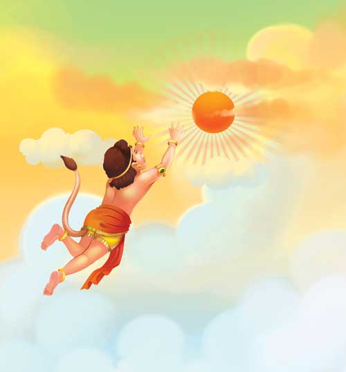 When Hanuman Tried to Eat the Sun