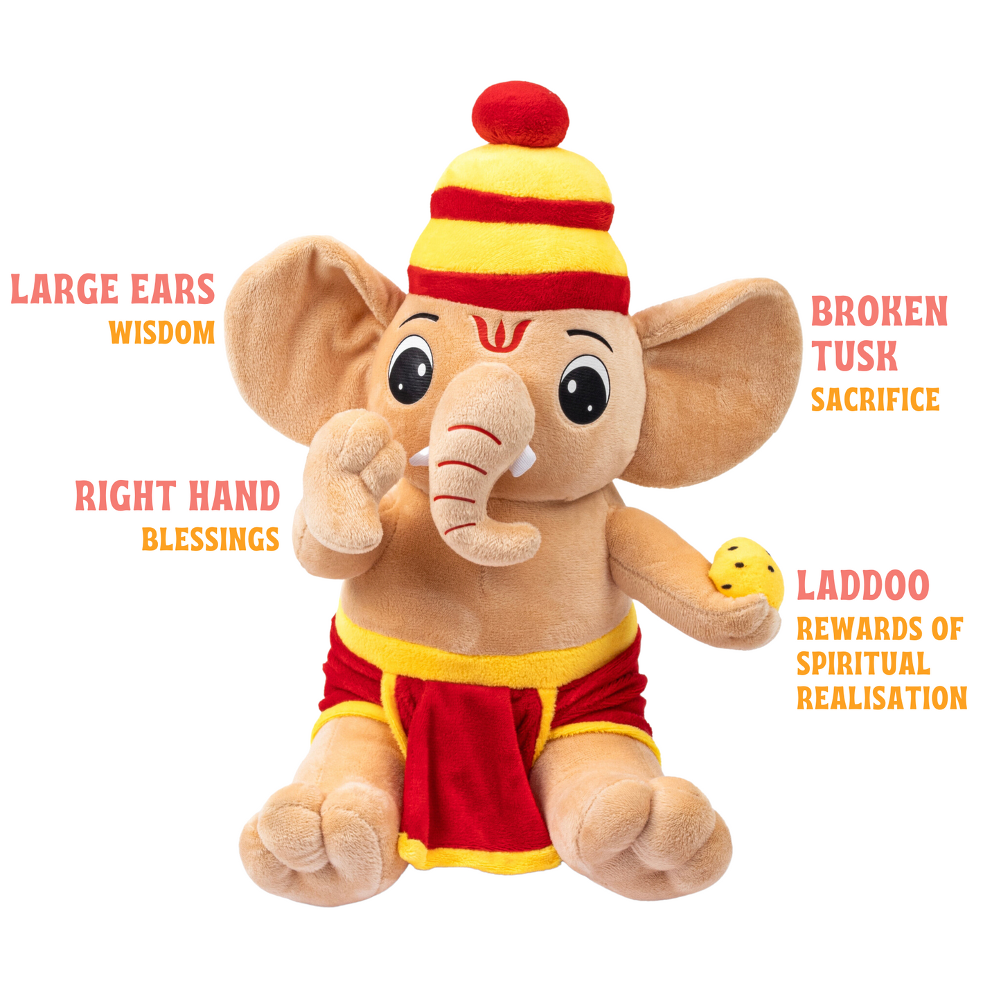 Great Ganesha  - the Mantra Singing Plush